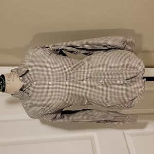 Abercrombie & Fitch women's size Medium long-sleeved cotton button down shirt